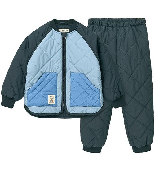 Liewood Termotøj - Zella - Beach Blue/Classic Navy Mix