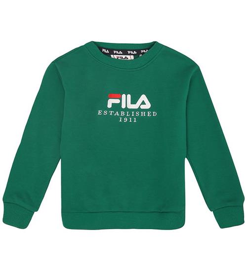 Fila Sweatshirt - Benna - Green Jacket m. Logo