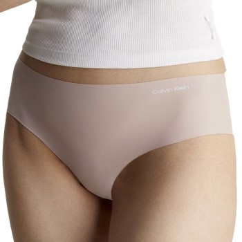 Calvin Klein Trusser 3P Invisibles Hipster Beige Large Dame