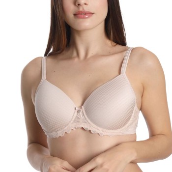 sassa BH Beautiful Classic Padded Underwired Bra Beige polyamid C 80 Dame