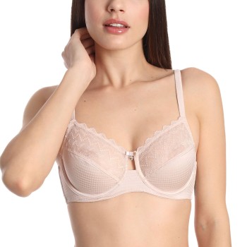 sassa BH Beautiful Classic Underwired Bra Beige polyamid C 80 Dame