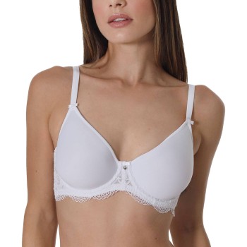 sassa BH Beautiful Rose Spacer Bra Hvid polyamid D 95 Dame