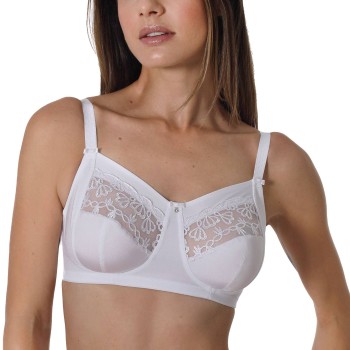 sassa BH Classic Full Cup Soft Bra Hvid polyamid E 105 Dame