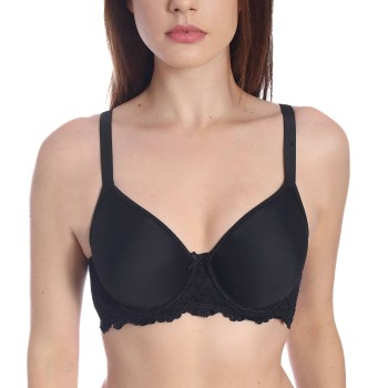 sassa BH Classic Lace Spacer Bra Sort polyamid D 90 Dame