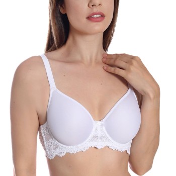sassa BH Classic Lace Spacer Bra Hvid polyamid D 75 Dame