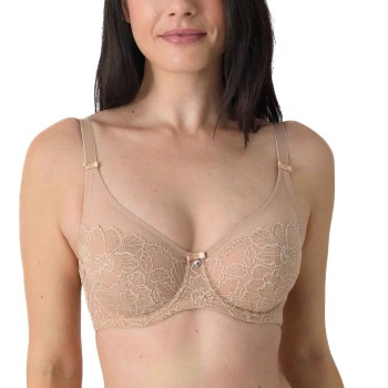 sassa BH Well Being Underwired Bra Sand polyamid E 80 Dame