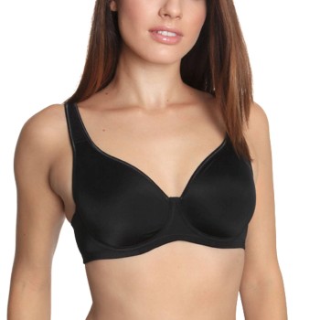 sassa BH Basic Control Underwired Bra Sort E100 Dame