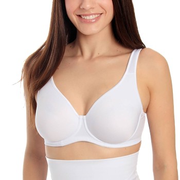 sassa BH Basic Control Underwired Bra Hvid D100 Dame