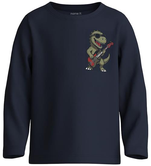Name it Bluse - NmmVux - Navy Blazer/Dino Music