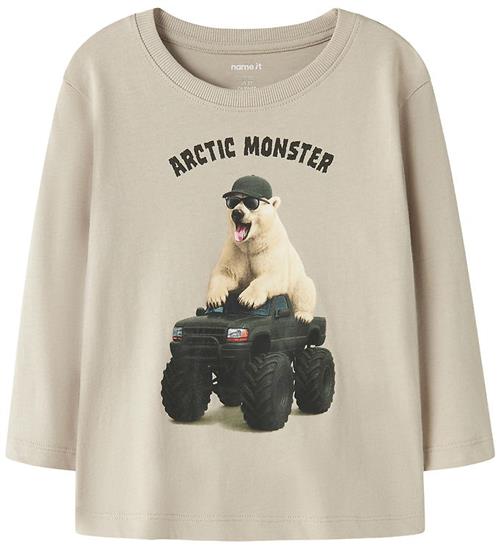 Name it Bluse - NmmVoto - Island Fossil/Monstertruck Polar Bear