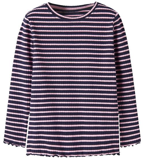 Name it Bluse - NmfVemma - Evening Blue/Pink