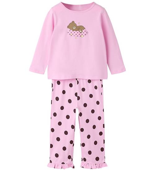 Name It Nattøj - 2-delt - NmfRaniq - Full Blooming Pink