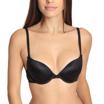 sassa BH Dotted Mesh Push-Up Bra Sort A 85 Dame