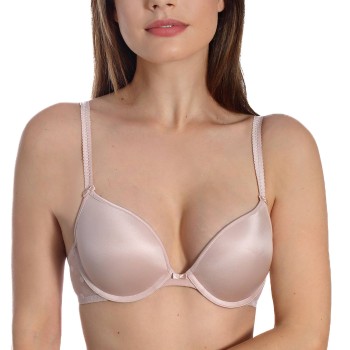 sassa BH Dotted Mesh Push-Up Bra Beige B 75 Dame