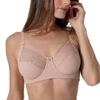 sassa BH Impressive Jacquard Underwired Bra Beige E 75 Dame