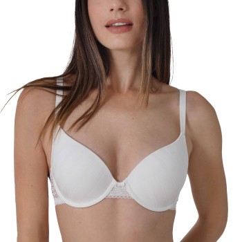 sassa BH Natural Stripe Padded Underwired Bra Benhvid viskose B 90 Dame
