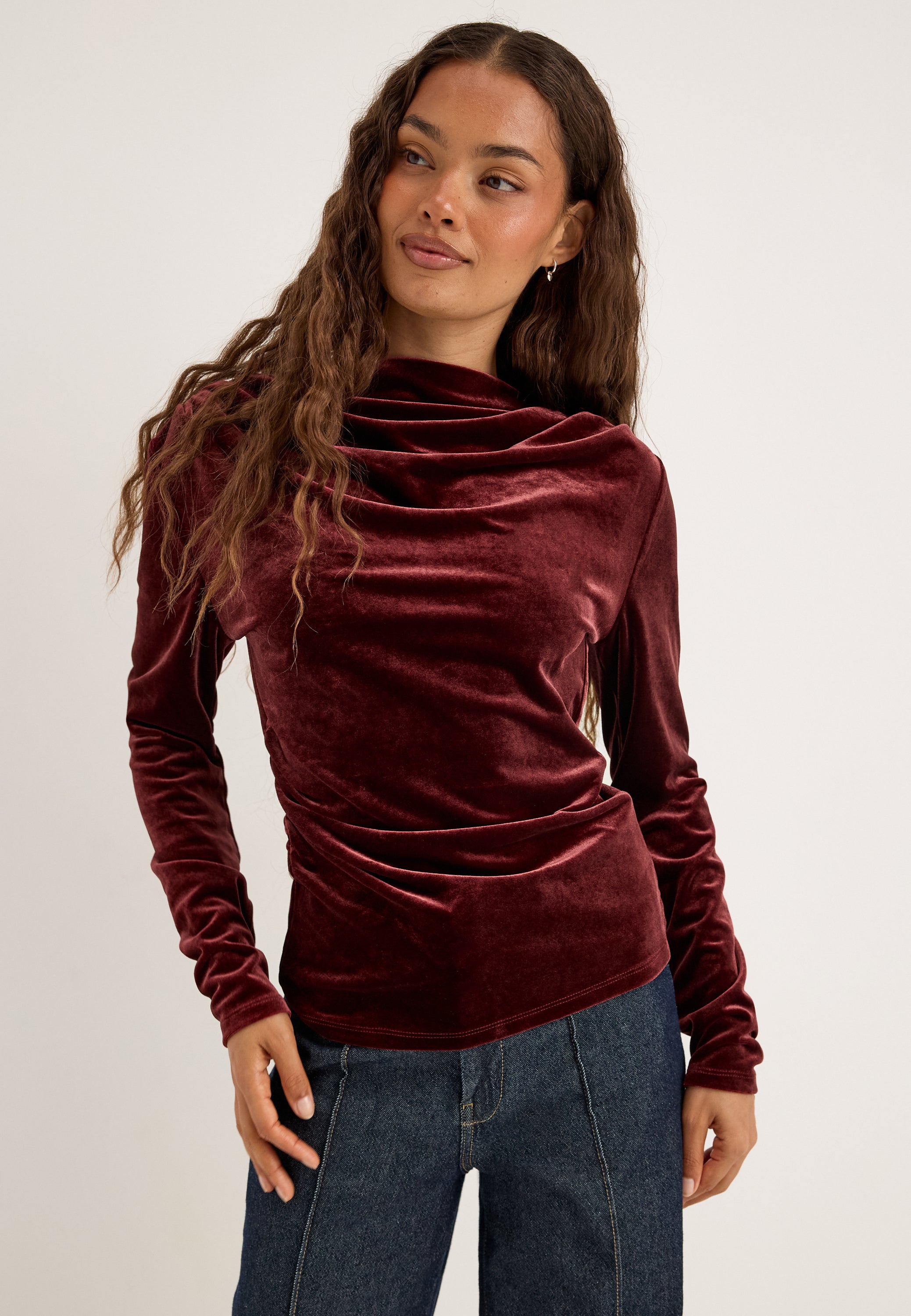 BUBBLEROOM Velvet Top