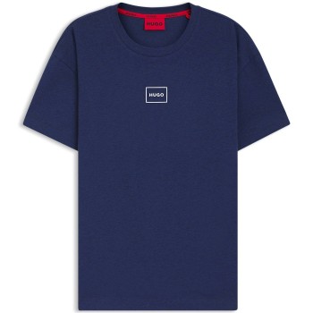 HUGO Laze T-Shirt D1 Mørkblå bomuld X-Large Herre