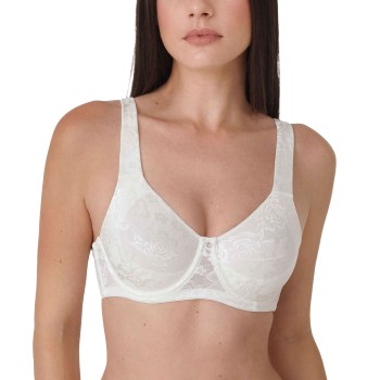 sassa BH Allover Lace-Jacquard Underwired Bra Benhvid polyamid B100 Dame
