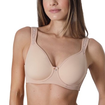 sassa BH Beautiful Embroidery Spacer Bra Beige polyamid C 90 Dame