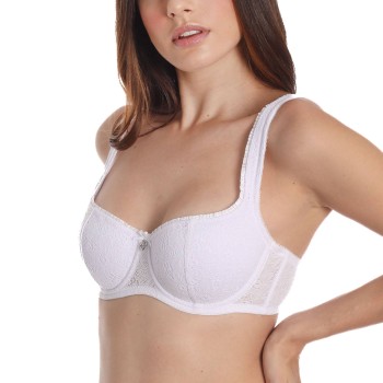 sassa BH Dirndl Balconette Bra Hvid polyamid D 85 Dame
