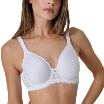 sassa BH Feminine Micro Spacer Bra Hvid polyamid D 75 Dame