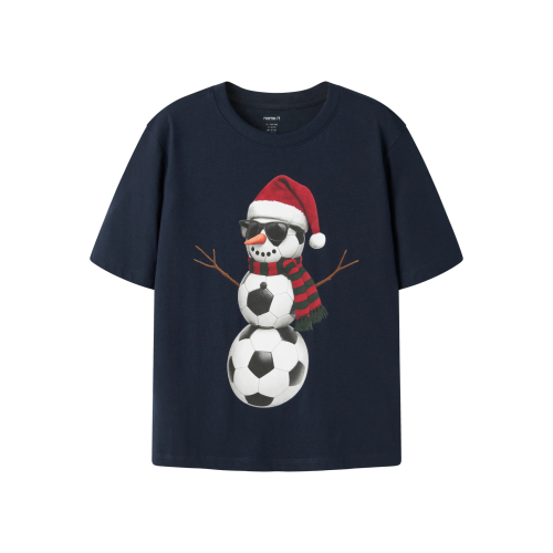 NAME IT T-shirt Vosmas Navy Blazer Snowman