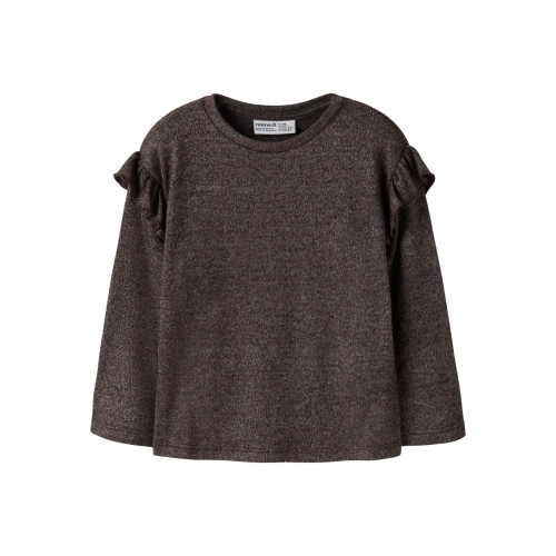 NAME IT Glimmer Bluse Rammi Chocolate Plum
