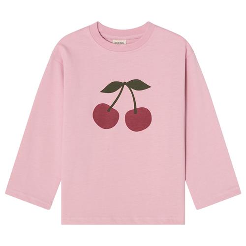 Kuling Granada LS T-Shirt Heavy Cotton Dusty Pink Cherry Dusty Pink Cherry-74/80 cm  Lyserød  74/80 cm  unisex