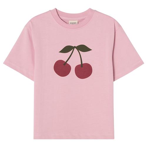 Kuling Granada SS T-Shirt Heavy Cotton Dusty Pink Cherry Dusty Pink Cherry-110/116 cm  Lyserød  110/116 cm  unisex