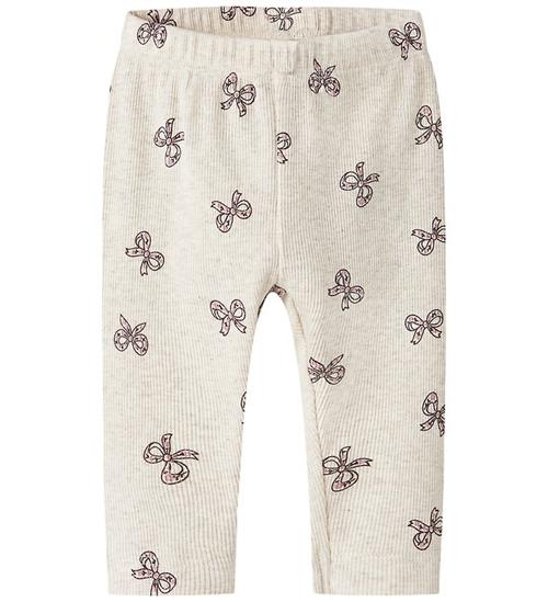 Name It Leggings - Rib - NbfRulies - Peyote Melange
