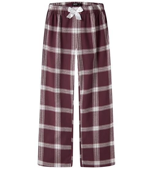 LMTD Pyjamasbukser - NlfPhillybow - Fig/Checks