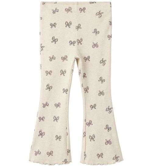 Name It Leggings - NmfRulies - Rib - Flared - Peyote Melange