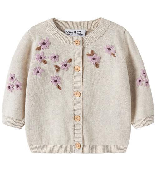 Name It Cardigan - Strik - NbfRucca - Peyote Melange