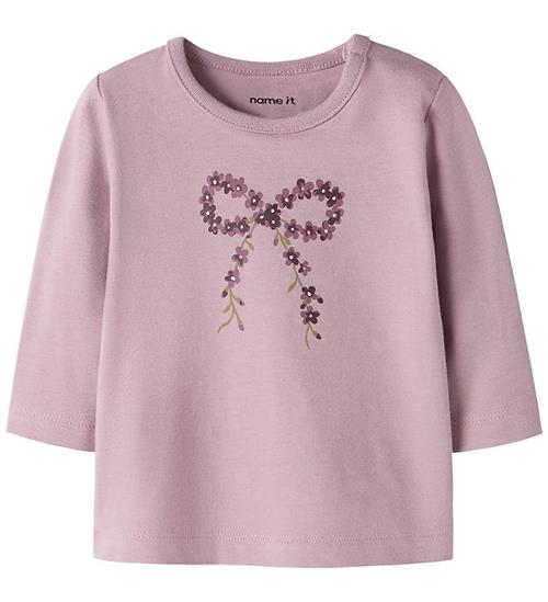 Name It Bluse - NbfRoom - Mauve Shadows