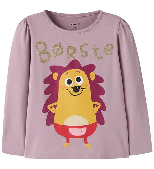 Name It Bluse - NmfAbiri - Børste - Mauve Shadows