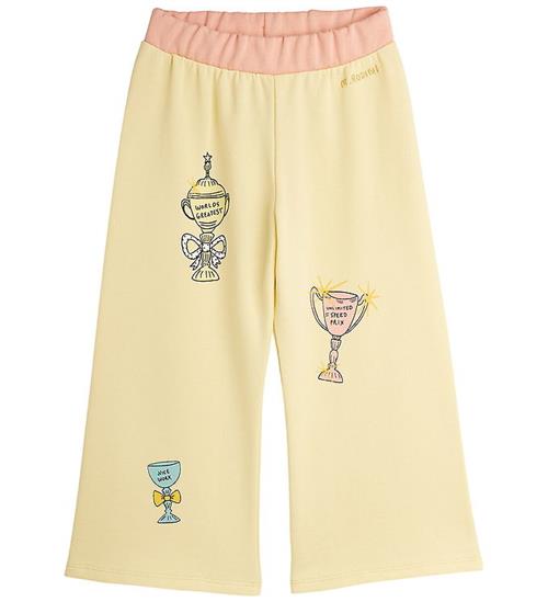 Mini Rodini Sweatpants - Trophies - Gul