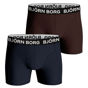 Björn Borg Bjorn Borg Bamboo Cotton Blend Boxer 6P Blå/Brun Large Herre