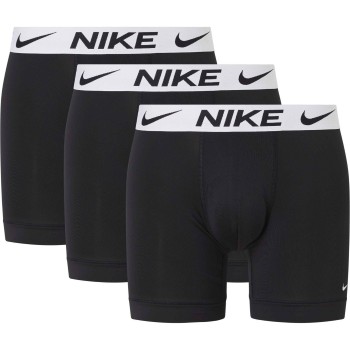 Nike 9P Everyday Essentials Micro Boxer Brief D1 Sort/Gul polyester Medium Herre