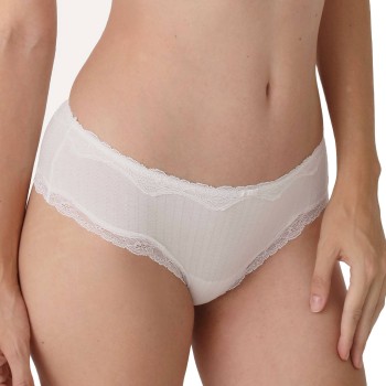sassa Trusser Bamboo Jacquard Panty Benhvid viskose 42 Dame