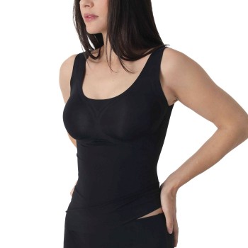 sassa BH Bonded Micro T-Shirt Bra Sort X-Large Dame