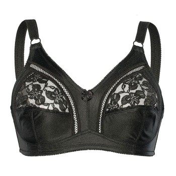 sassa BH Functional Bra Sort polyester D 95 Dame