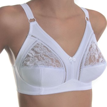 sassa BH Functional Bra Hvid polyester B 85 Dame