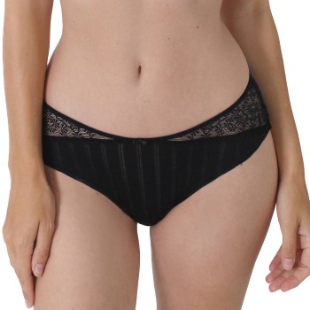 sassa Trusser Natural Stripe Panty Sort viskose 44 Dame