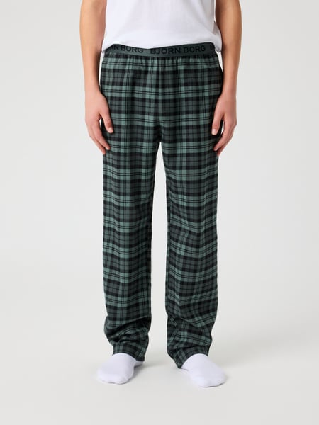 Björn Borg Core Flannel Pyjama Pants Sort, 134-140