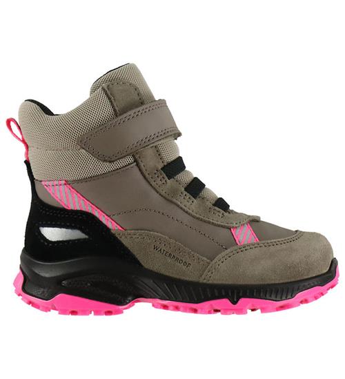 ECCO Vinterstøvler - Receptor XP K Velcro - Falcon/Moon Rock