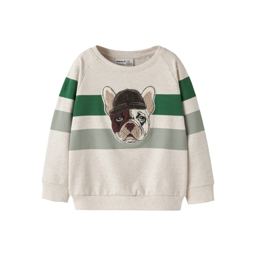 NAME IT Sweatshirt Lei Peyote Melange