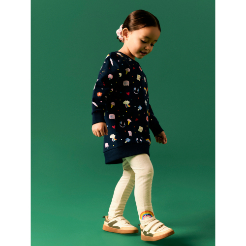 NAME IT Sweat Tunika Lauge Navy Blazer