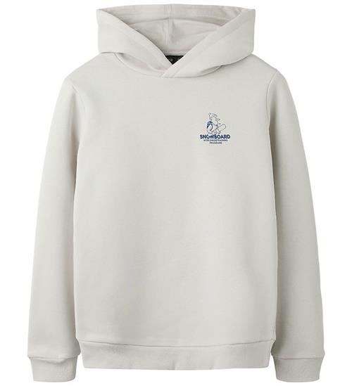 LMTD Hættetrøje - Sweat - NlmInstru - Vapor Blue/W. Sargasso Sea