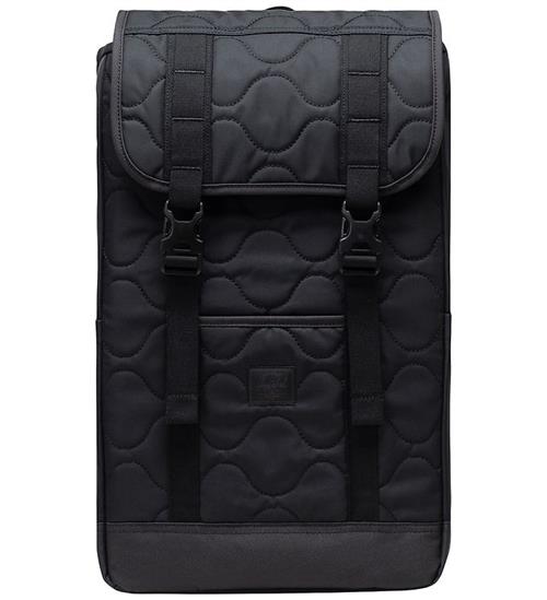 Herschel Rygsæk - Retreat - Quilted Capsule - 23 L - Black Tonal